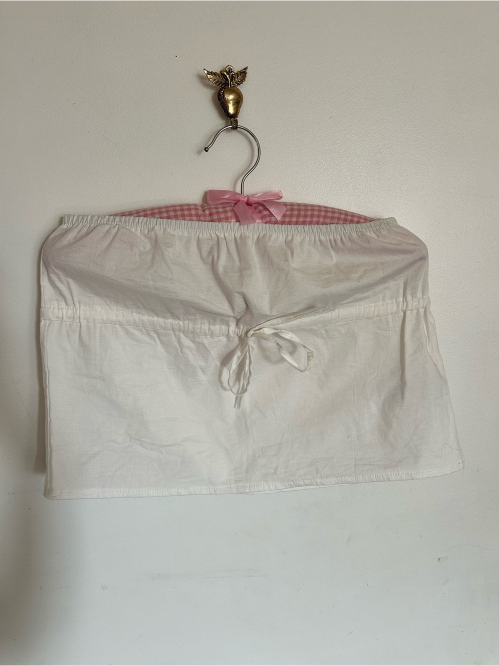 New with tags medium Y2K edikted white strapless drawstring top